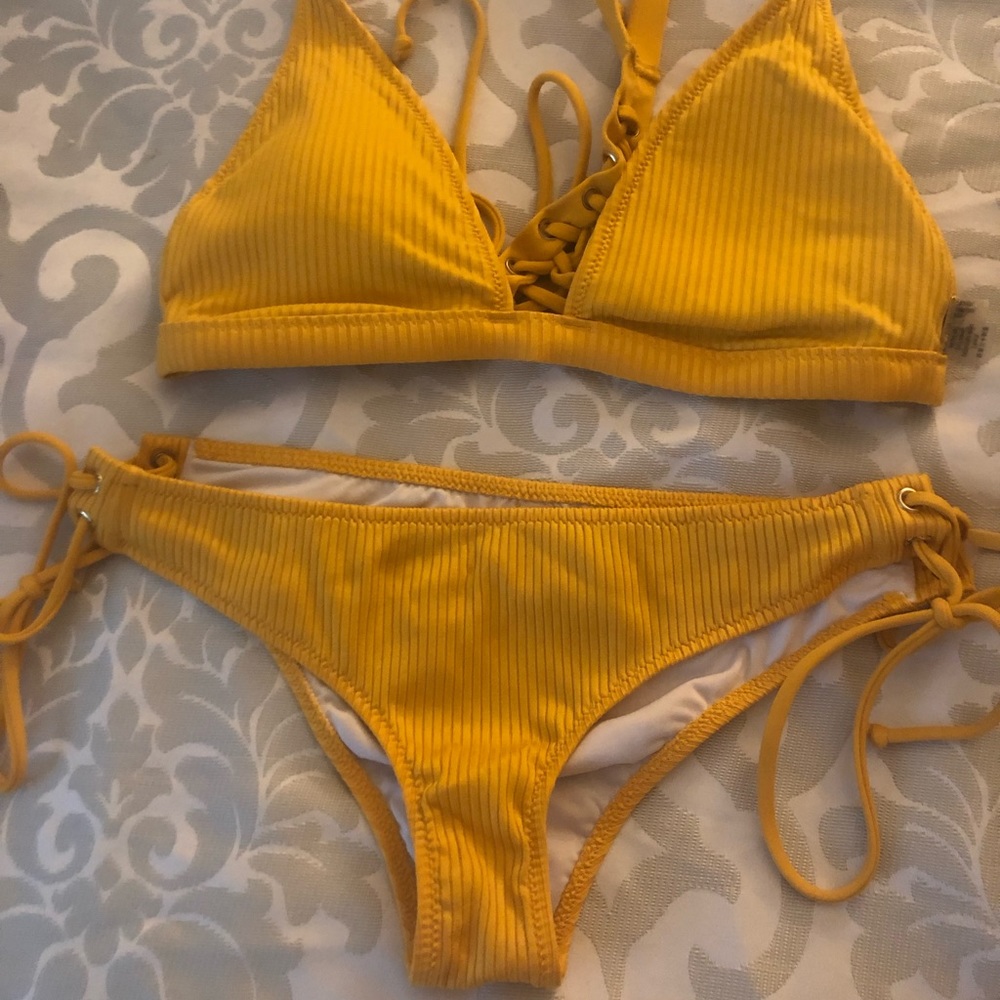 Pink set swimsuit
